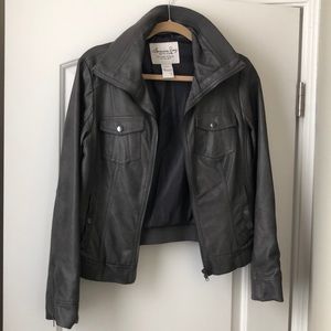 American Rag faux leather bomber jacket